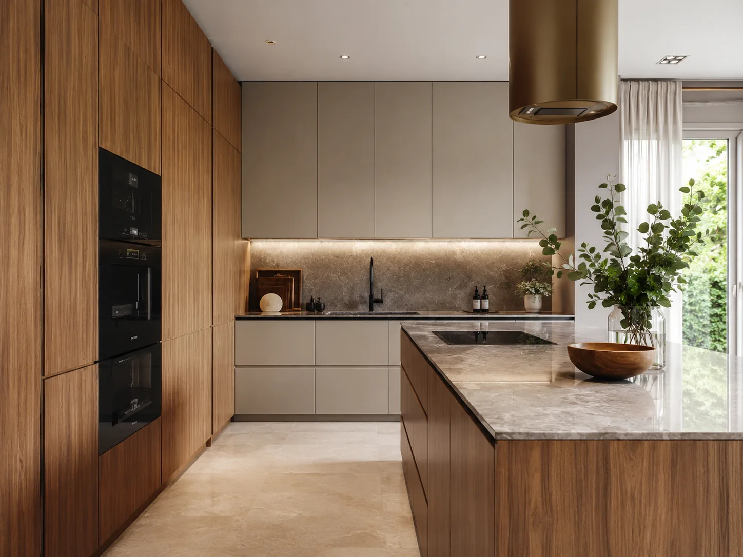 Modern custom kitchen furniture project